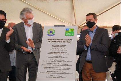 Notícia de Águas Lindas - Presídio de Águas Lindas é inaugurado